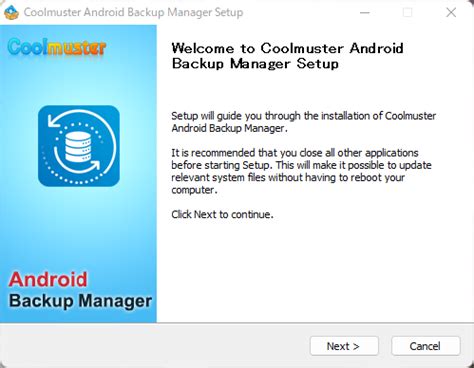 Coolmuster Android Backup Manager